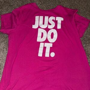 Nike Pink Graphic Tee
